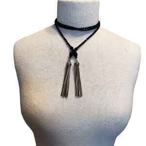 4pc Heidi Daus collection. Necklace ear rings, bracelet and a kings ring